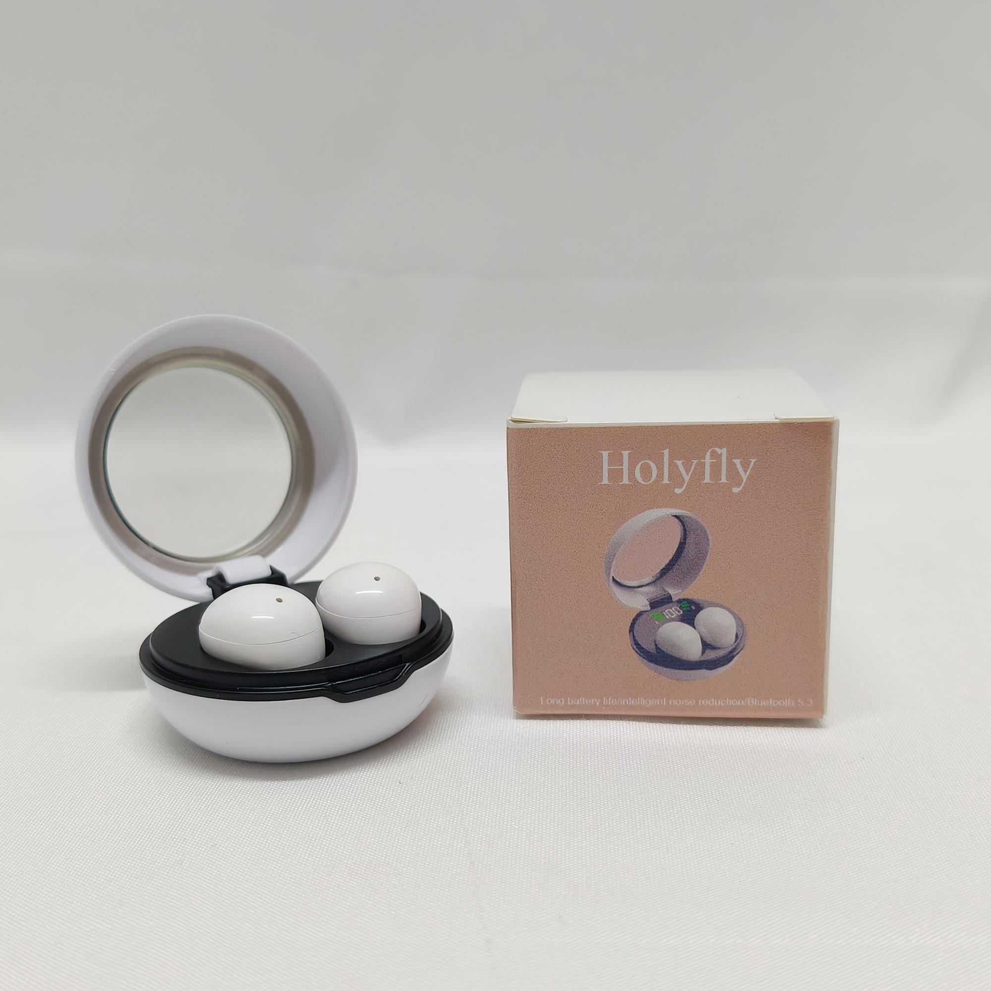 Holyfly-Ear phones,Wireless Bluetooth Headset,Tiny Size Invisible Earbuds,Sleep and Sports Earphones Set, for Work Sport Sleeping. - Image 3