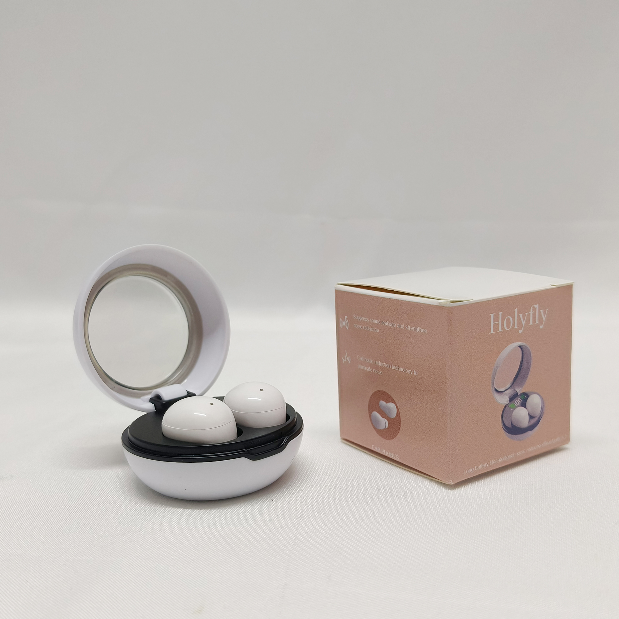 Holyfly-Ear phones,Wireless Bluetooth Headset,Tiny Size Invisible Earbuds,Sleep and Sports Earphones Set, for Work Sport Sleeping. - Image 4