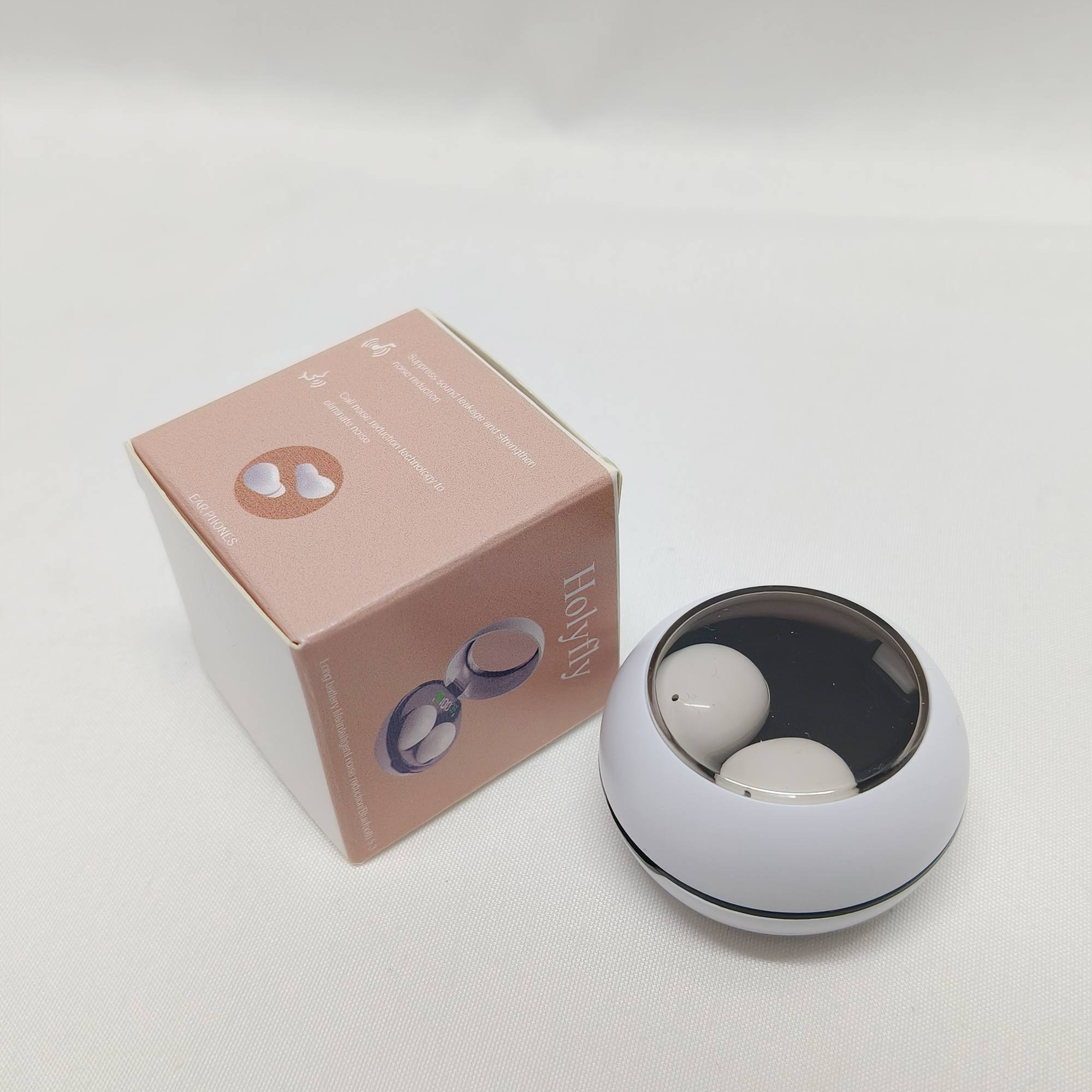 Holyfly-Ear phones,Wireless Bluetooth Headset,Tiny Size Invisible Earbuds,Sleep and Sports Earphones Set, for Work Sport Sleeping. - Image 6