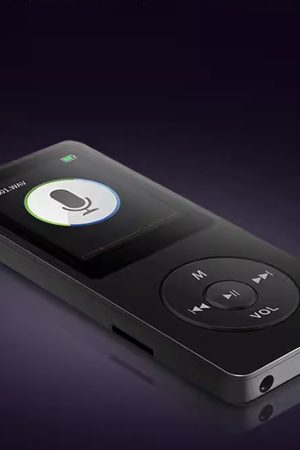 Holyfly-Portable media players,MP3 Player with Bluetooth 5.3, 1.8 inch Screen Portable Music Player with Speaker, FM Radio, Voice Recorder(Black).